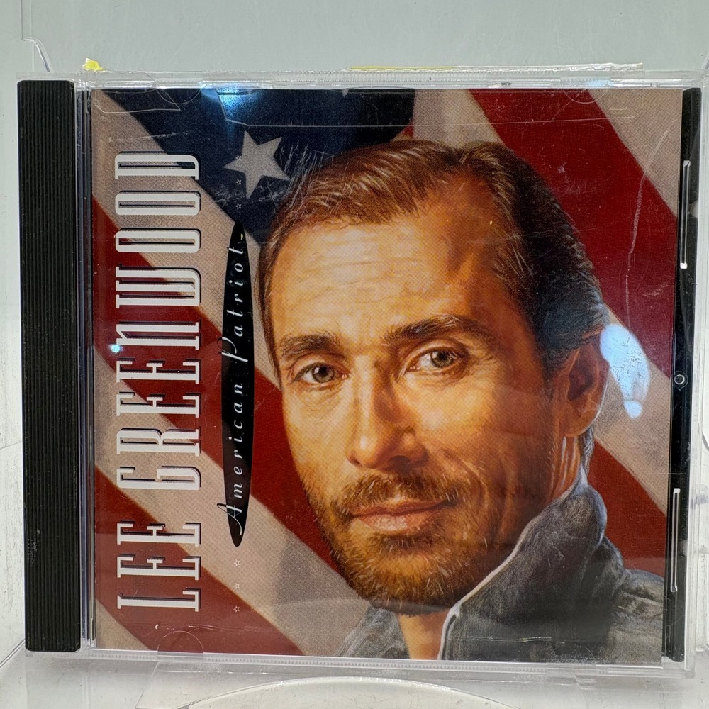 Lee Greenwood American Patriot CD 1992 God Bless‎ The USA CDP-7-98568-2 Liberty